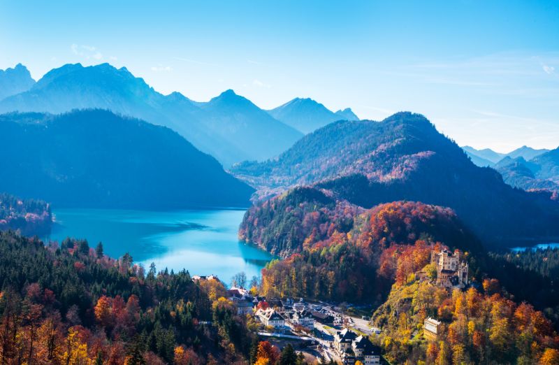 View from Neuschwanstein Castle