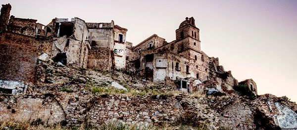 Ghost town - Oradour-sur-Glane, France