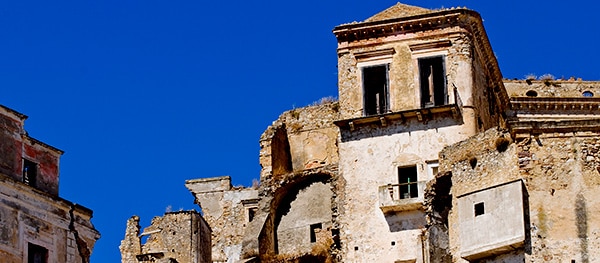 Ghost town - Craco, Italy