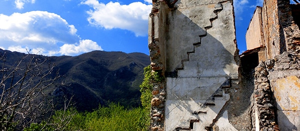 Ghost town - Balestrino, Italy