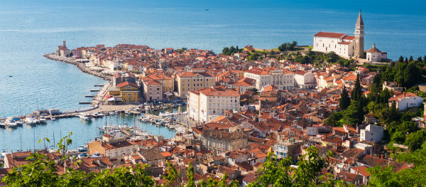 Piran in Slovenia