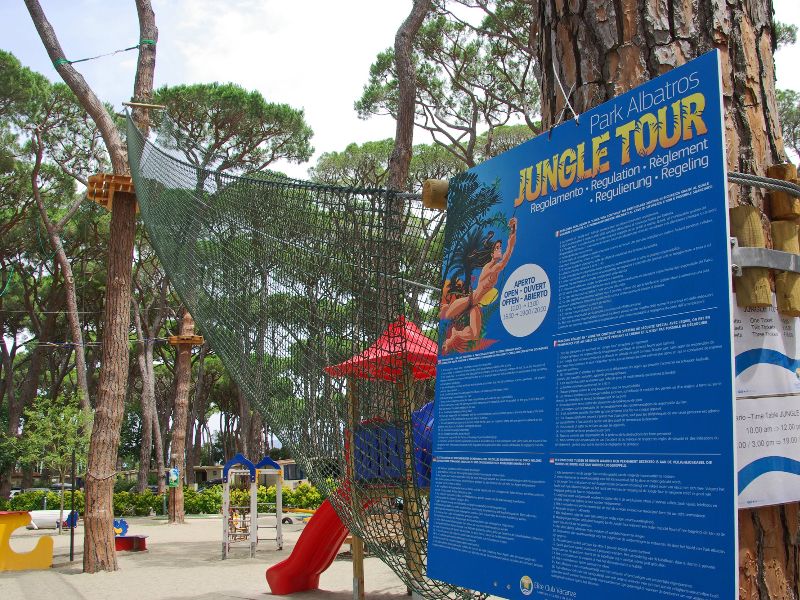 Jungle Tour at Park Albatros campsite.