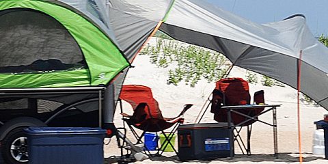 Camping in a trailer tent: the ideal combination of caravan and tent