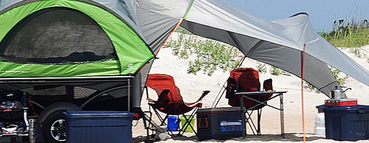 Camping in a trailer tent: the ideal combination of caravan and tent