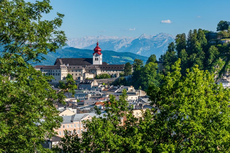 Nonnberg Monastery Salzburg - one of the five film locations at a campsite
