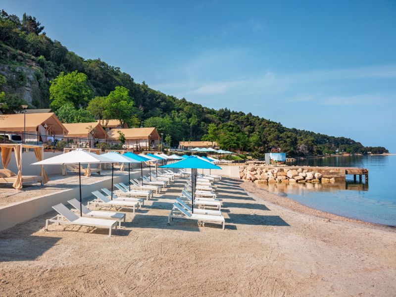 Sandy beach Lanterna Premium Camping Resort
