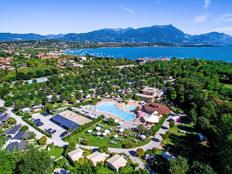Camping Baia Verde at Manerba del Garda at Lake Garda
